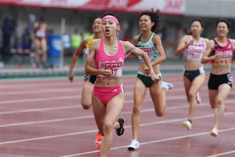 女子800m日本記録保持者の久保凛