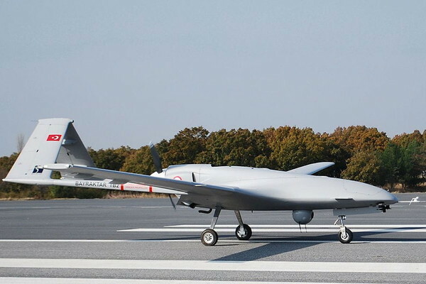 無人航空機システム「バイラクタルTB2」（画像：バイカル・テクノロジー）。