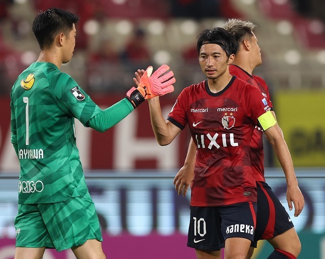 鹿島は札幌と対戦。２－０で快勝した。写真：永島裕基