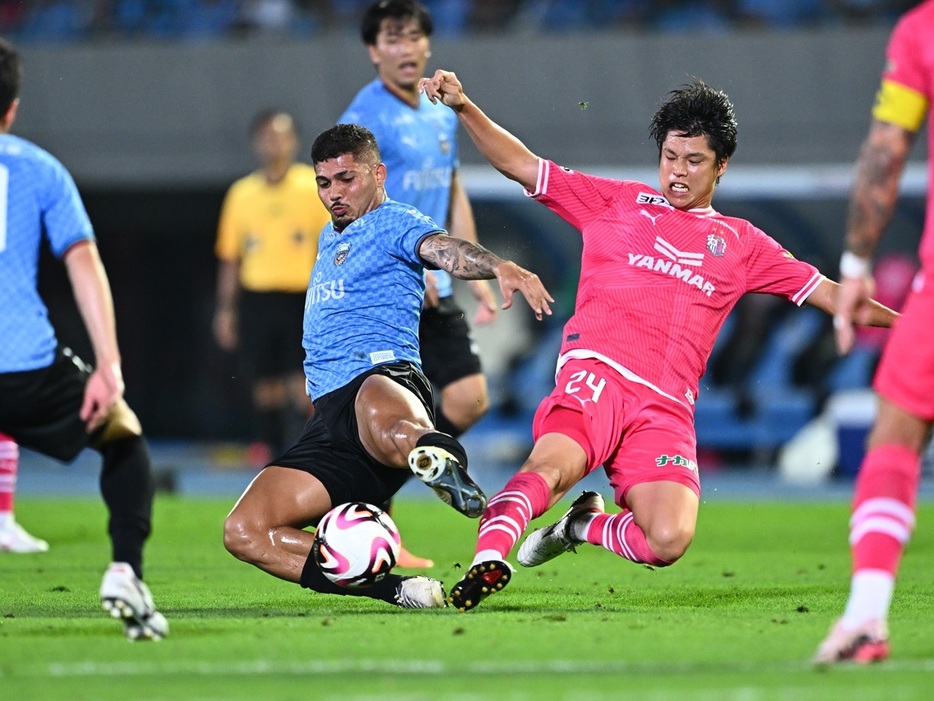 川崎FとC大阪はドロー(J.LEAGUE)