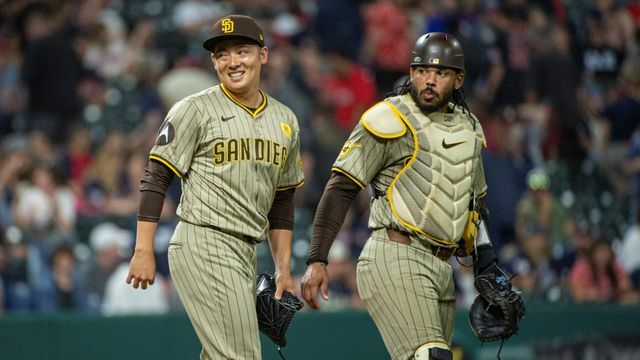 パドレス松井裕樹投手は3試合連続無失点(写真：AP/アフロ)