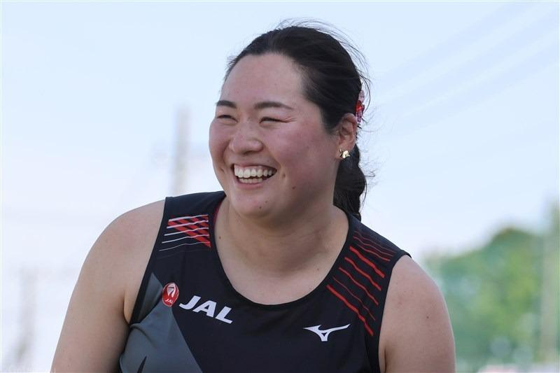 世界選手権女王の北口榛花。「オリンピックも勝ちたい」とパリでの夢を語る