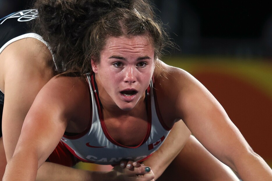 カナダ代表としてパリ五輪に出場するモライス。(C)Getty Images