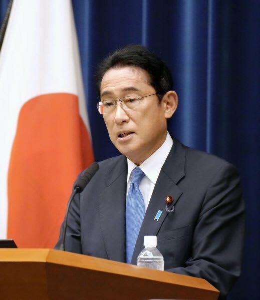 岸田首相＝２０２２年８月３１日、首相官邸