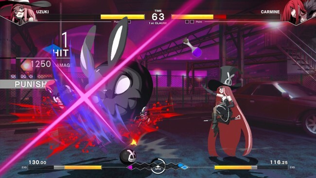 『UNDER NIGHT IN-BIRTH II Sys:Celes』スクリーンショット