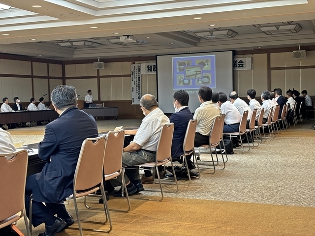 きょうの協議会のもよう