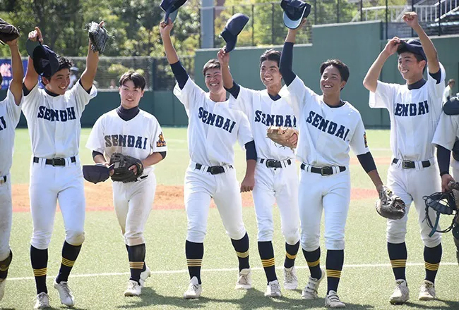 仙台一の選手たち　※写真は過去の取材より