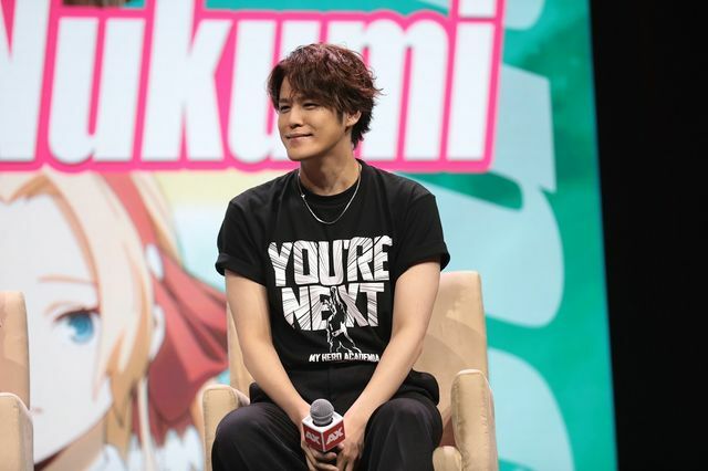 Anime Expo2024に登壇した宮野真守さん　（C）2024「僕のヒーローアカデミア THE MOVIE」製作委員会　（C）堀越耕平／集英社