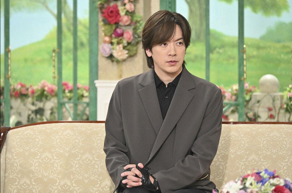 7月15日放送の「徹子の部屋」に出演するDAIGOさん＝テレビ朝日提供