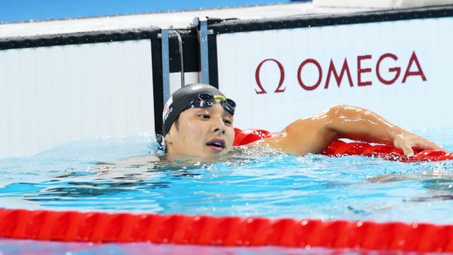 競泳400m個人メドレーの決勝を泳いだ瀬戸大也選手(写真：長田洋平/アフロスポーツ)