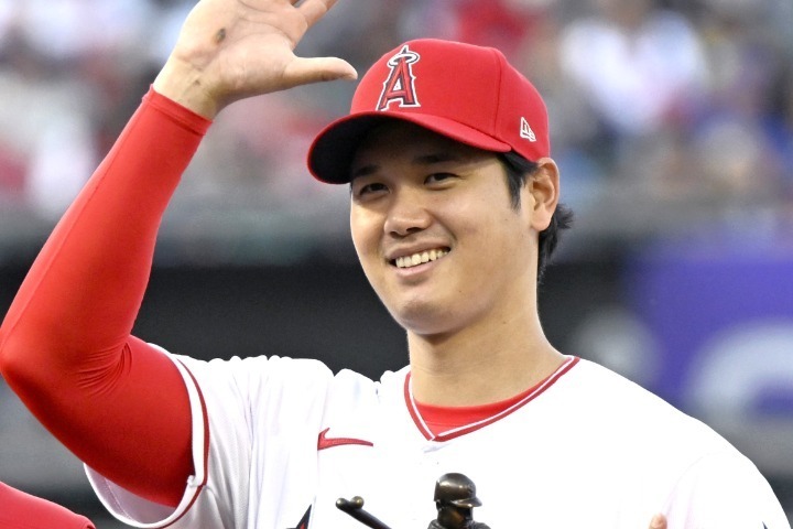 エンジェルスは昨夏のトレード期限に大谷を放出せずにシーズン終了まで保有し続けた。(C)Getty Images