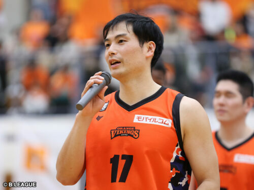 昨季まで愛媛オレンジバイキングスでプレーしていた飛田浩明［写真］＝B.LEAGUE