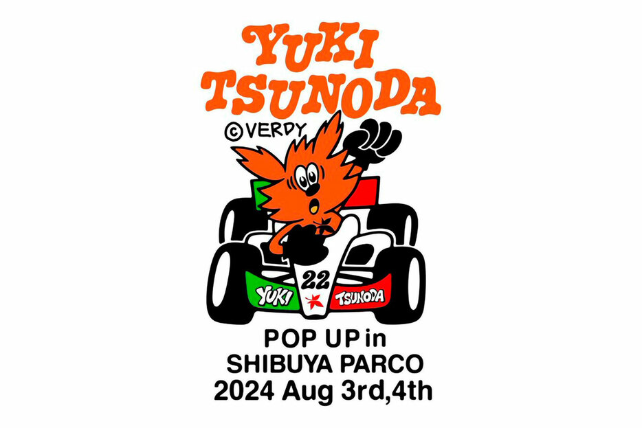 VERDY×YUKI TSUNODA POP UP in SHIBUYA PARCO