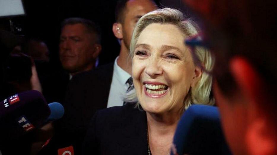 フランス議会下院選の第1回投票、極右が最大勢力に　与党連合は3位