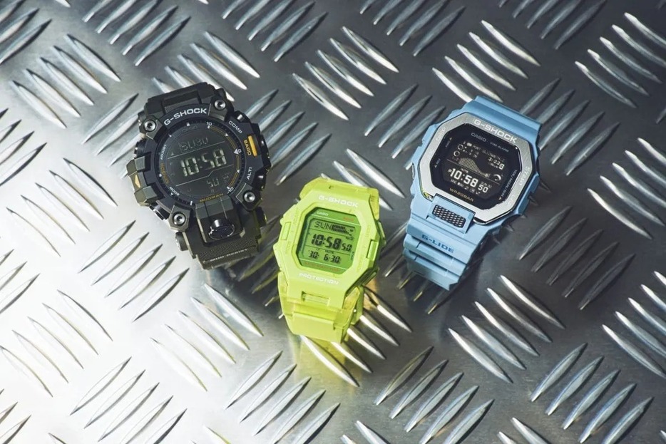 “大人の休日にふさわしい”G-SHOCK3選