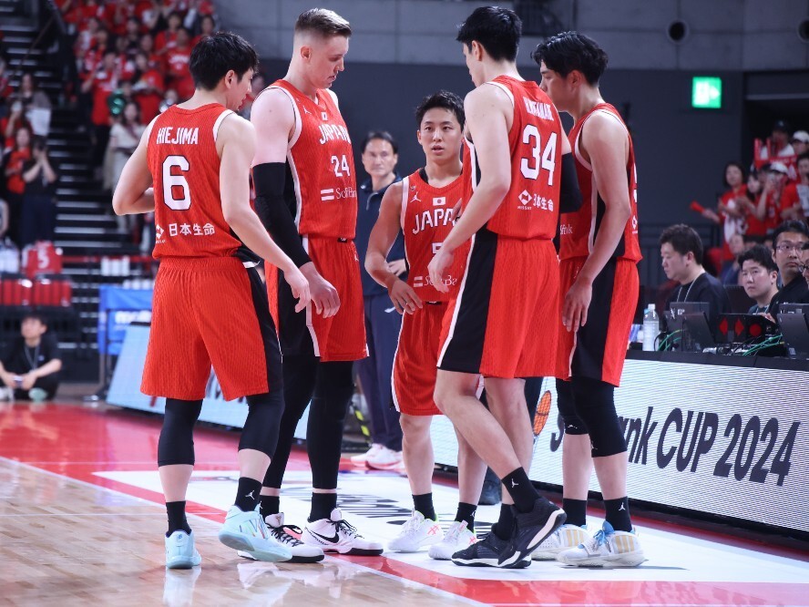 韓国に8点差で勝利したバスケ男子日本代表