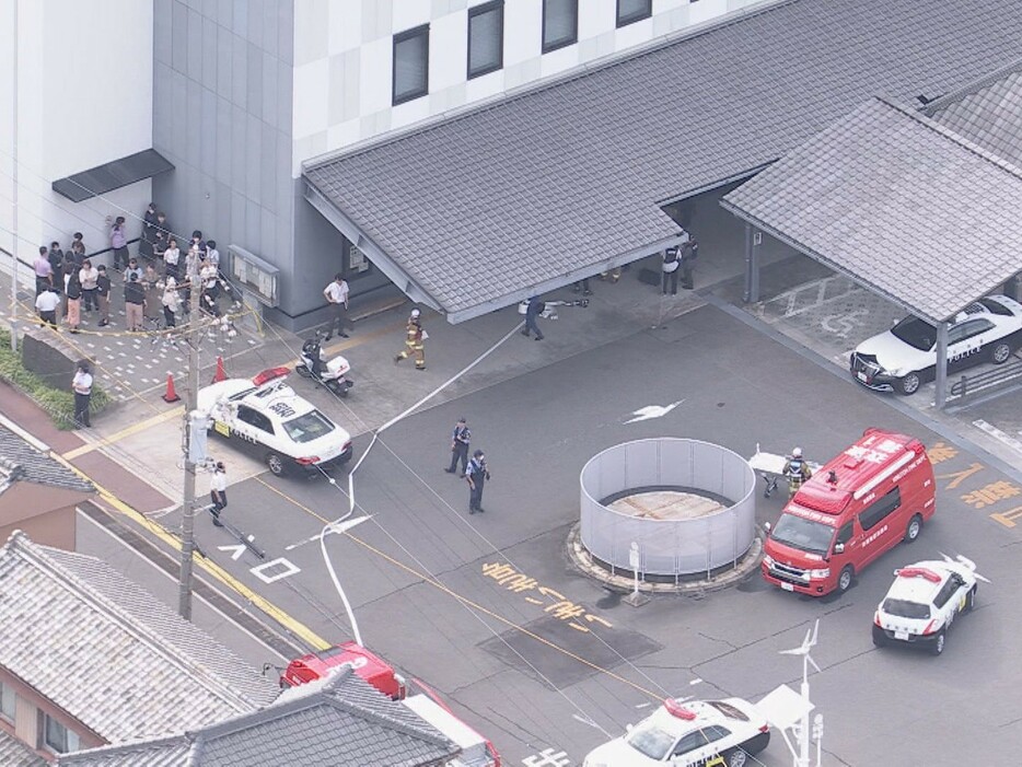 愛知県の高浜市役所 7月16日午後4時20分ごろ