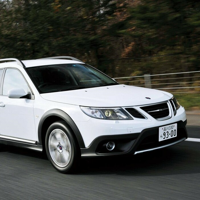 2009年のジュネーブショーでデビューしたクロスオーバーSUV「サーブ 9-3X」。