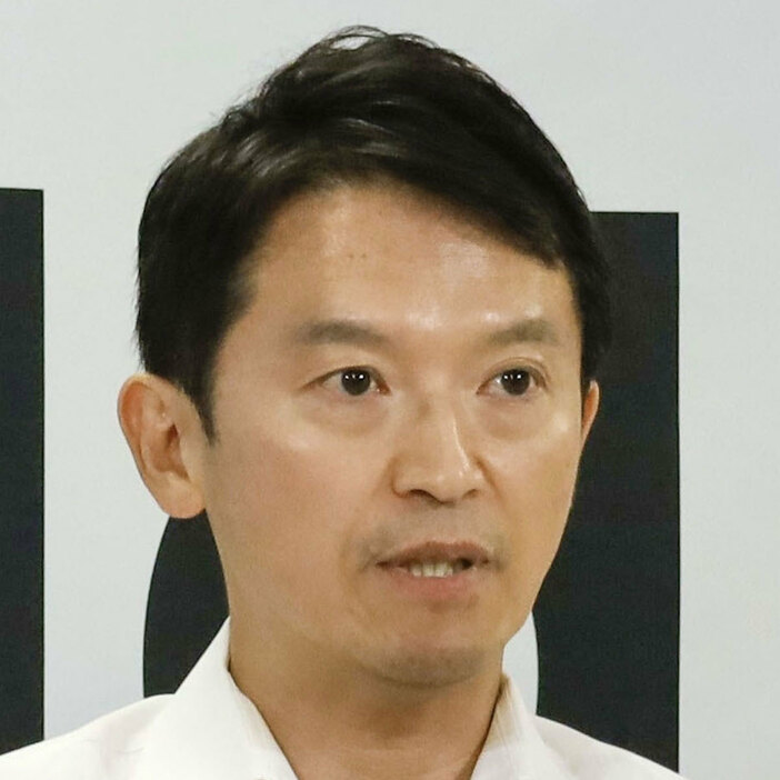 「生まれ変わって」発言をした7月10日の記者会見での兵庫県・斎藤元彦知事（写真・共同通信）