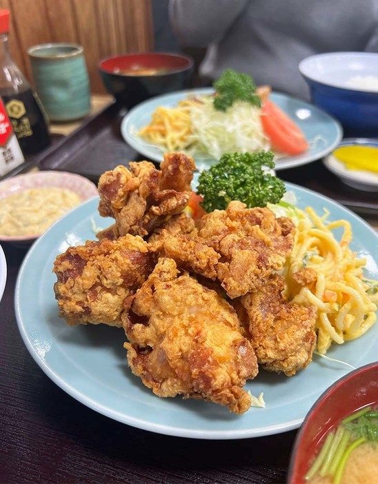 「若どりからあげ定食」850円