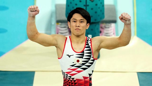 体操・谷川航選手(写真：USA TODAY Sports/ロイター/アフロ)