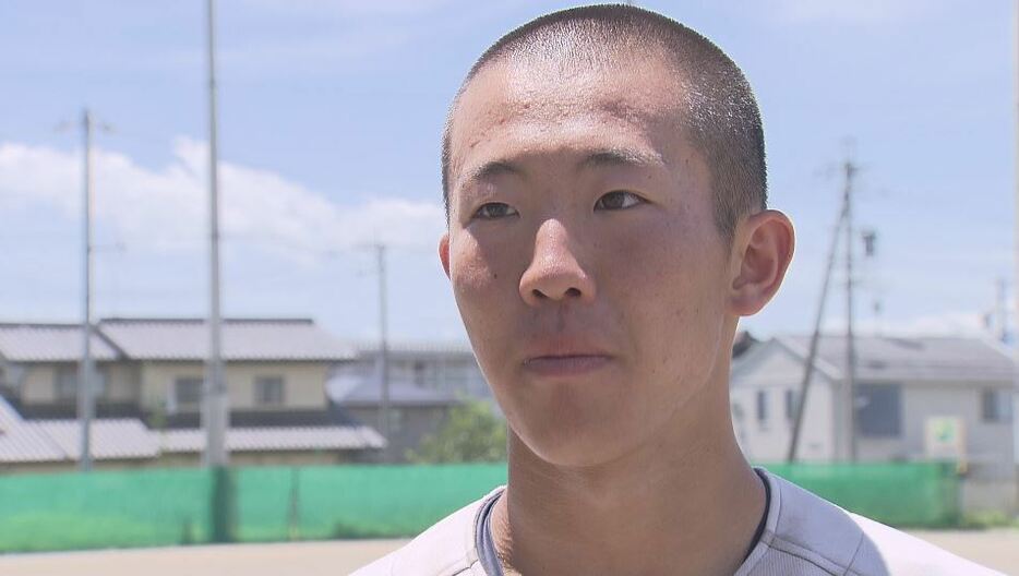 長野日大野球部 玉井洸成主将