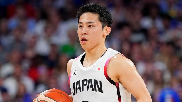 バスケットボール男子日本代表・河村勇輝選手(写真：USA TODAY Sports/ロイター/アフロ)