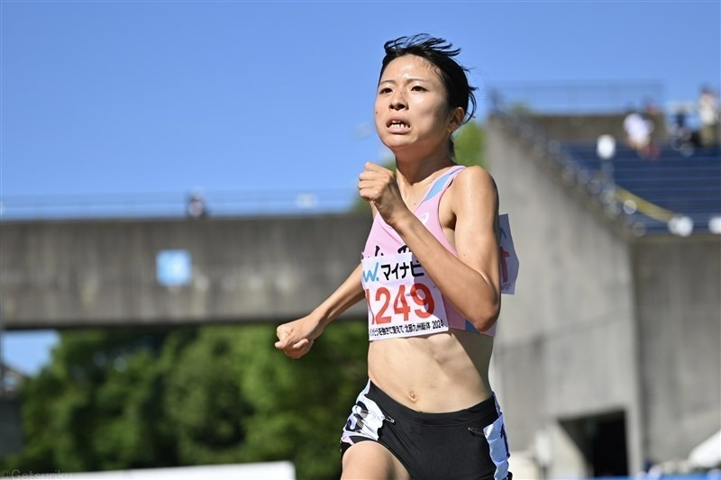 24年インターハイ女子1500mで3位に入った穗岐山芽衣