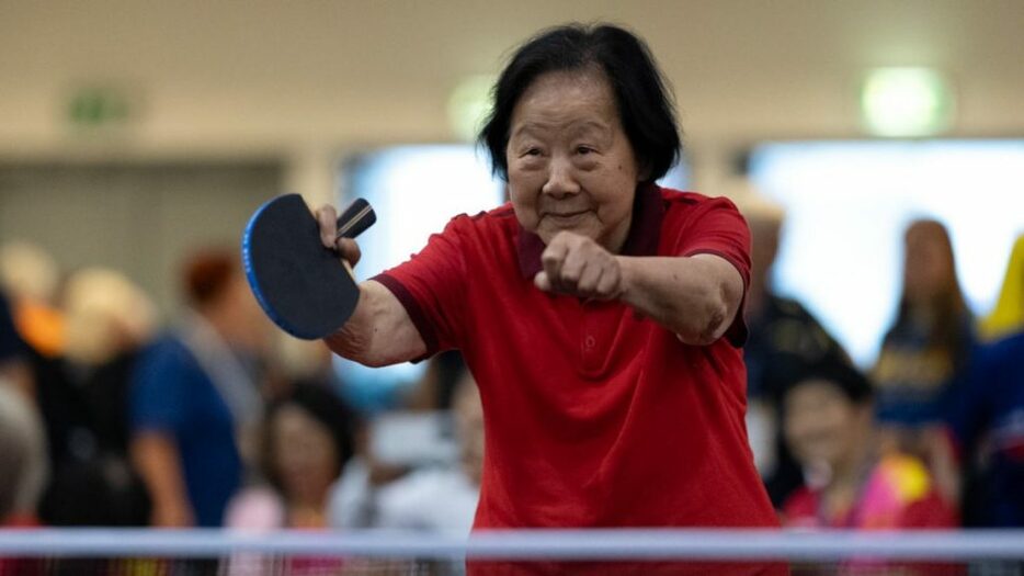 写真：ユエ・ユワ（アメリカ）/提供：ITTFWorld