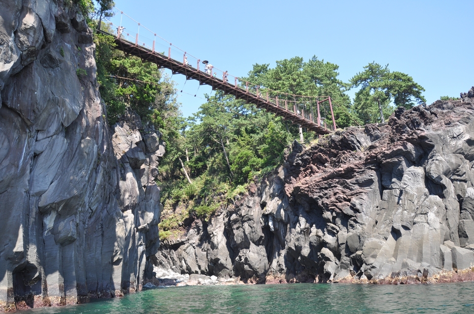 静岡県伊東市「門脇つり橋」