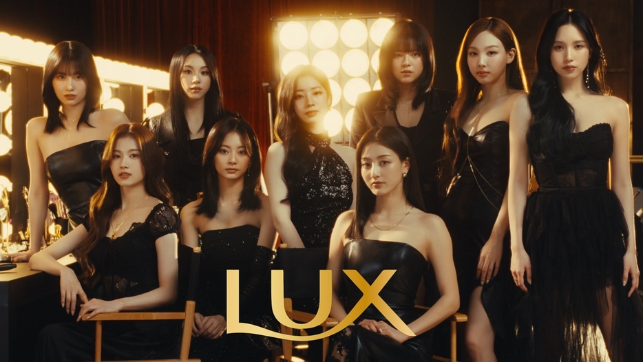 写真=「LUX×TWICE～＃BeHairself私らしく輝く髪へ～」スペシャルムービー