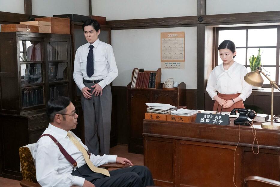 NHK連続テレビ小説「虎に翼」第87回の一場面 （C）NHK