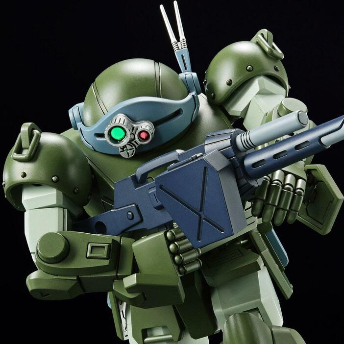 「装甲騎兵ボトムズ」のスコープドッグのプラモデル「HG スコープドッグ」（c）サンライズ