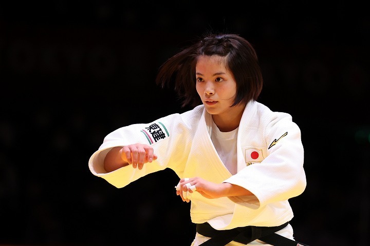 柔道女子52キロ級の阿部が初戦を突破した。(C) Getty Images