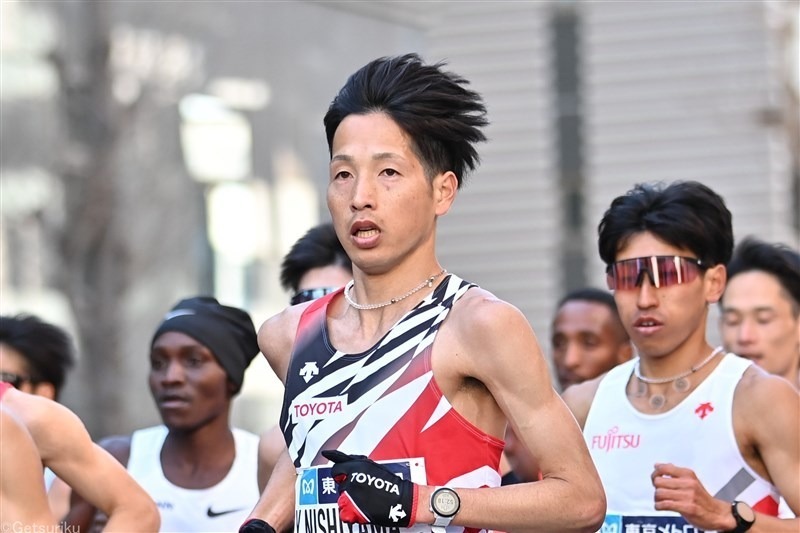 10000mで日本人トップを占めた西山雄介（写真は3月の東京マラソン）