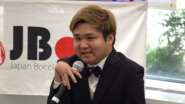 ボッチャ日本代表「火ノ玉JAPAN」のキャプテンに就任した内田峻介選手