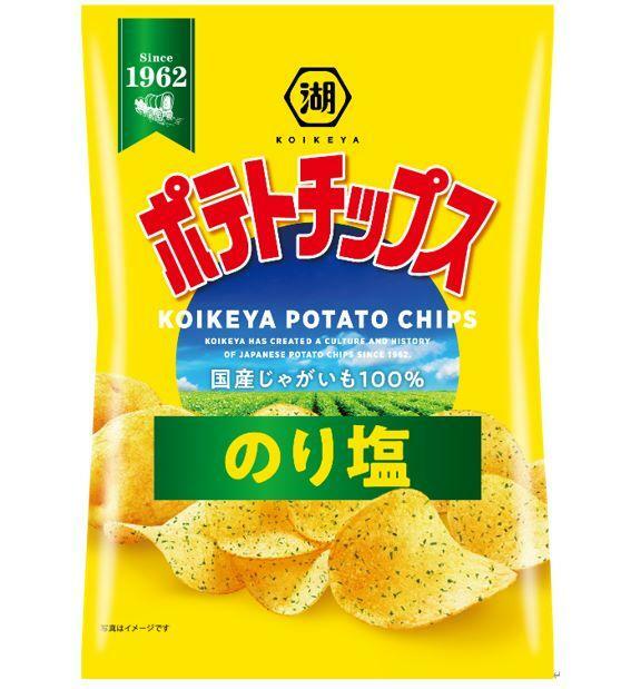 「ポテトチップス のり塩」（60g）