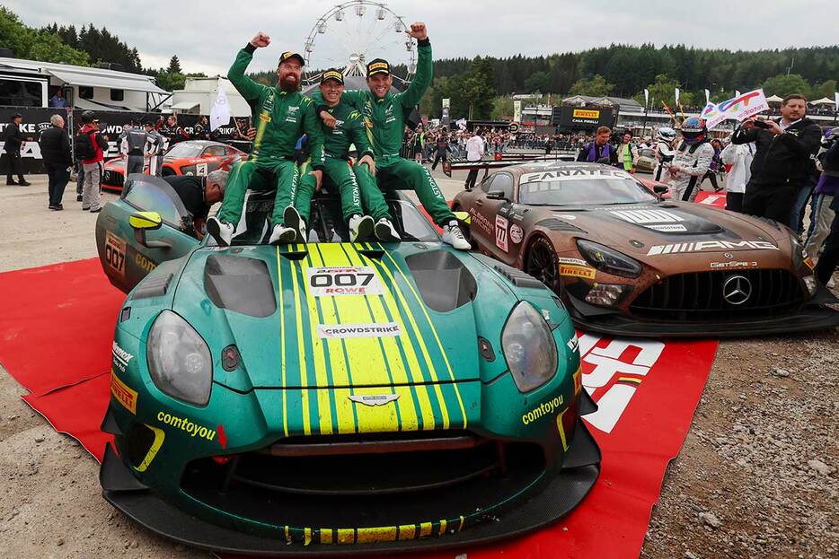 2024年のスパ24時間レースを制したコムトゥーユー・レーシング7号車アストンマーティン・バンテージAMR GT3