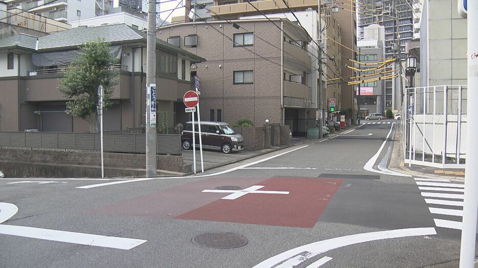 事件があった現場 名古屋市千種区