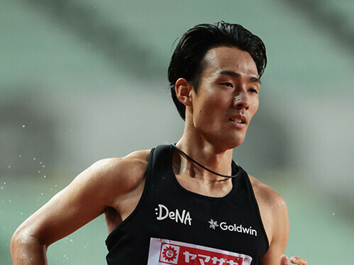 2023日本選手権男子1500m決勝に挑む館澤亨次　photo by Yohei Osada/AFLO SPORT