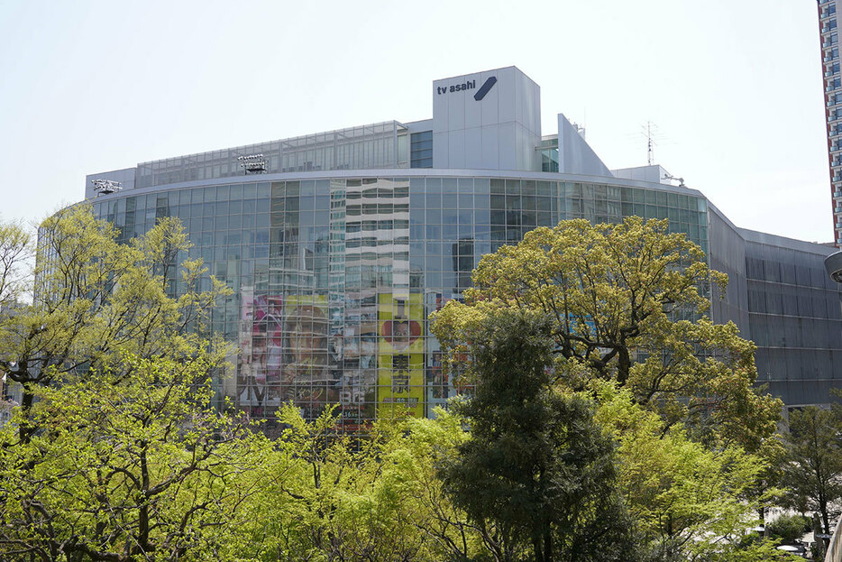 前代未聞の放送事故が起きたテレビ朝日（写真・時事通信）