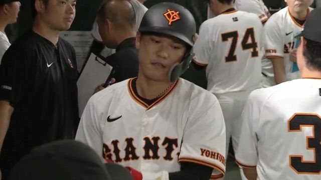 巨人の坂本勇人選手(画像:日テレジータス)