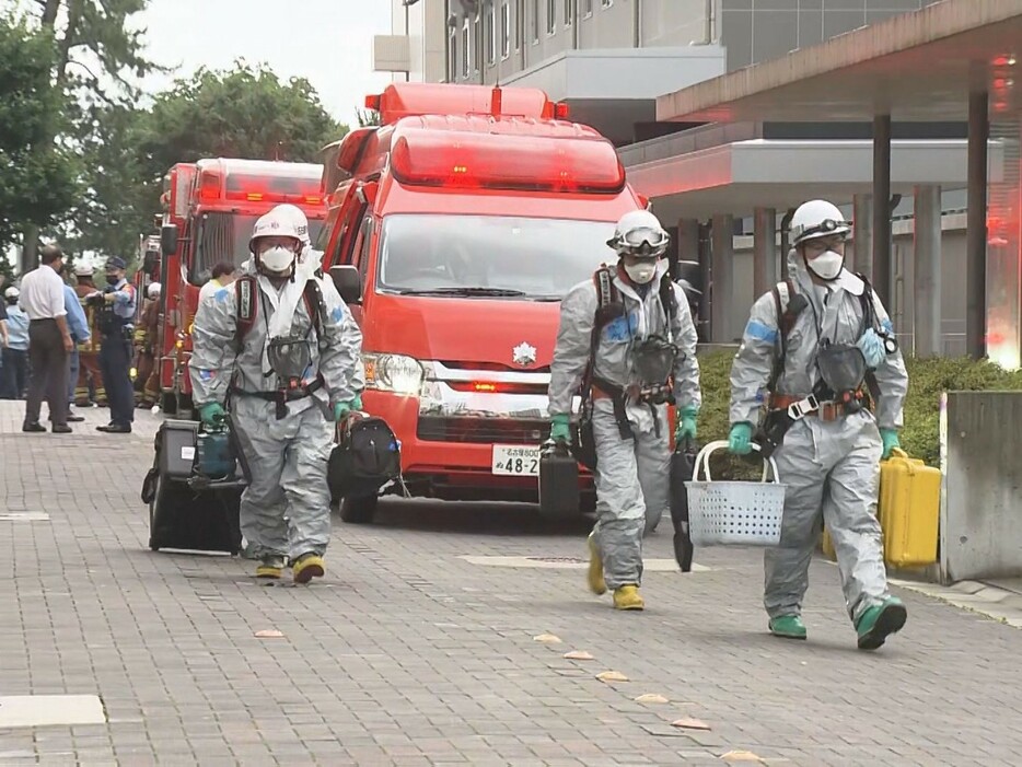 ガス漏れ騒動があった名古屋大学東山キャンパス 名古屋市千種区