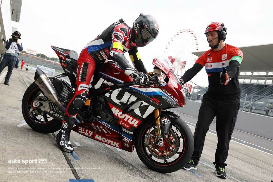 アルベルト・アレナス（Yoshimura SERT Motul）／2024鈴鹿8耐 金曜日フリー走行