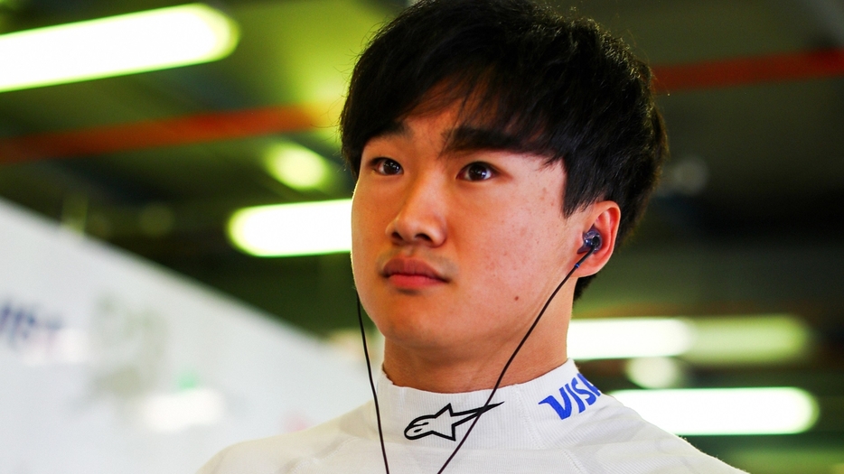 角田裕毅、FP1序盤の赤旗誘発を悔やむ／Red Bull Content Pool