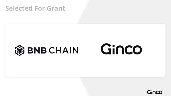 Ginco、BNBからグラント授与、業務用暗号資産ウォレット「Ginco Enterprise Wallet」がBNBに新規対応