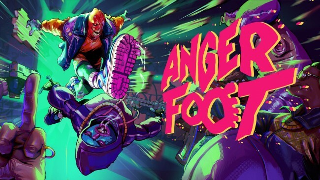 『Anger Foot』メインビジュアル