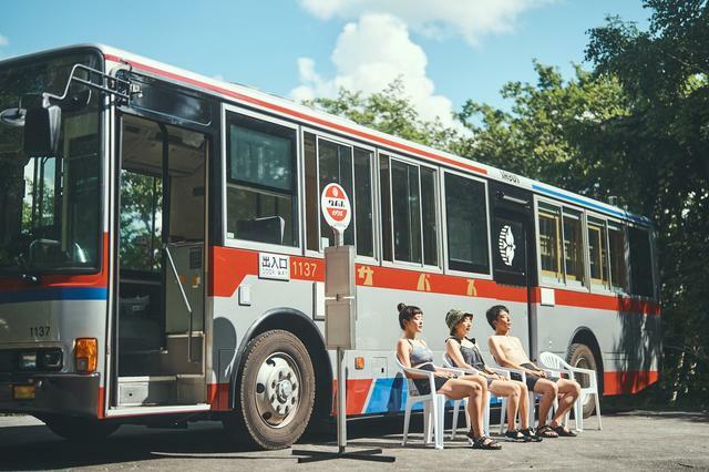 東急バスからの提供を受けて完成したサウナ施設「サバス」の2号車。