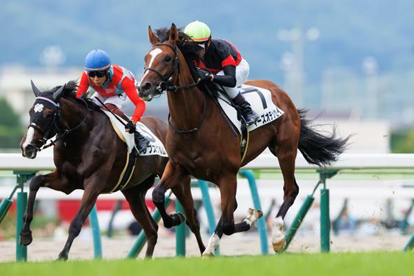 7月6日福島5Rの2歳新馬戦を勝利したマーズオデッセイ