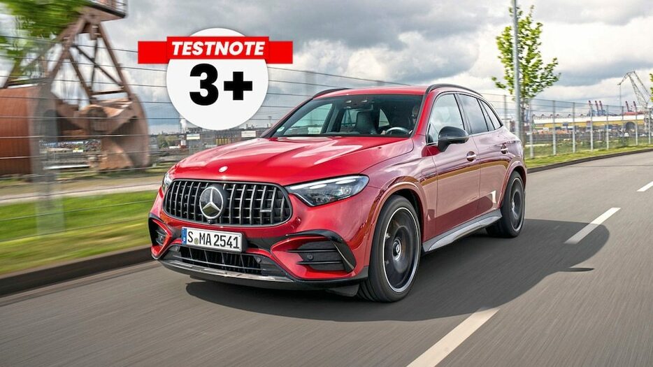 4気筒エンジンを搭載したメルセデスAMG GLC 63をテスト。